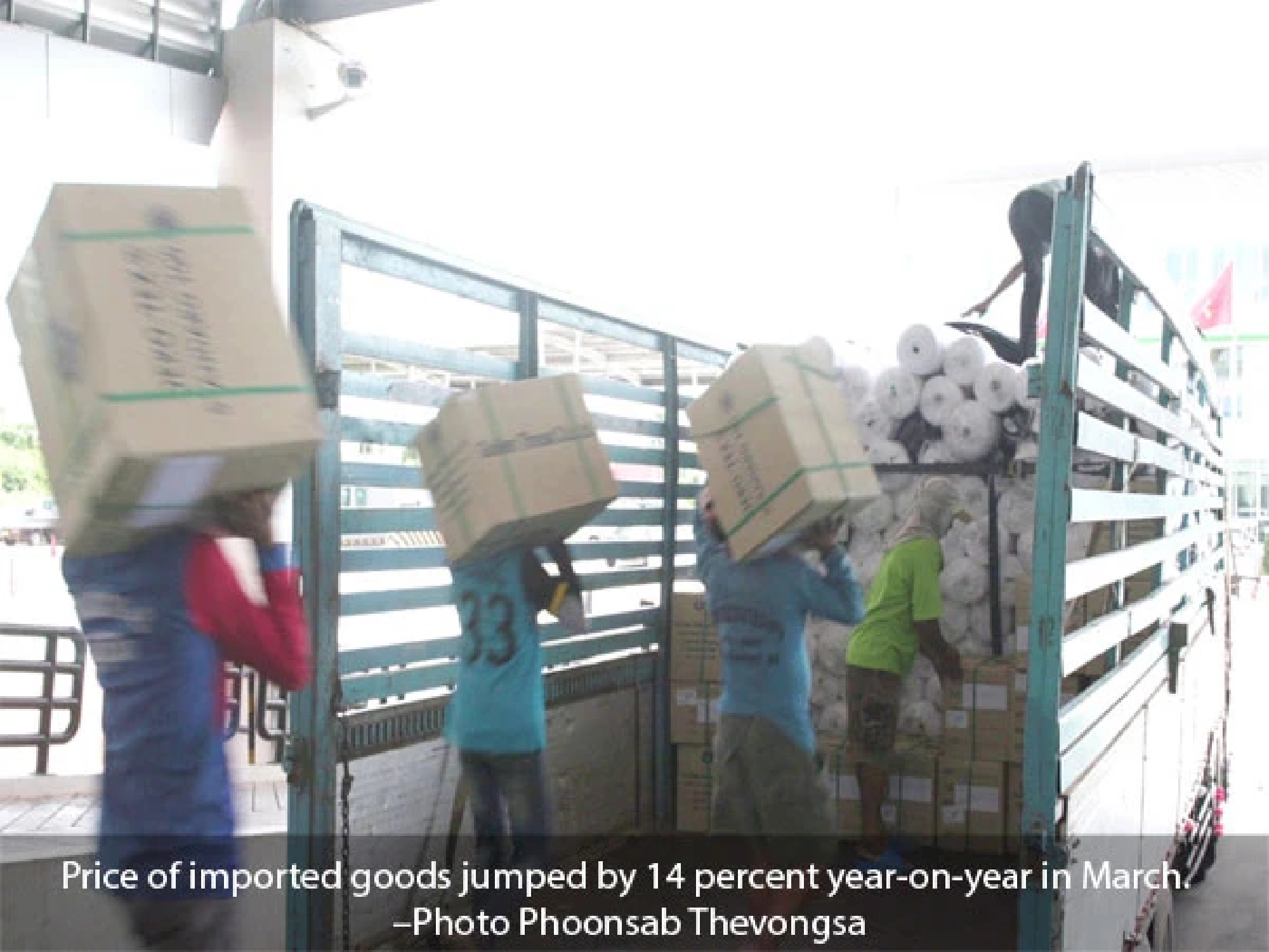 [Laos] Price of imported goods soars to record high