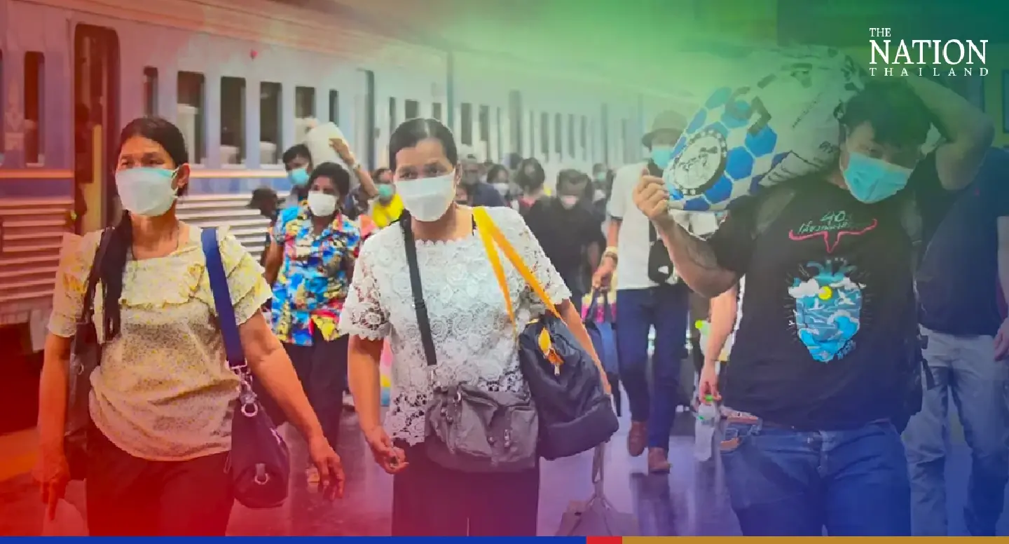 SRT lays on 5 extra train services for mass of Songkran returnees