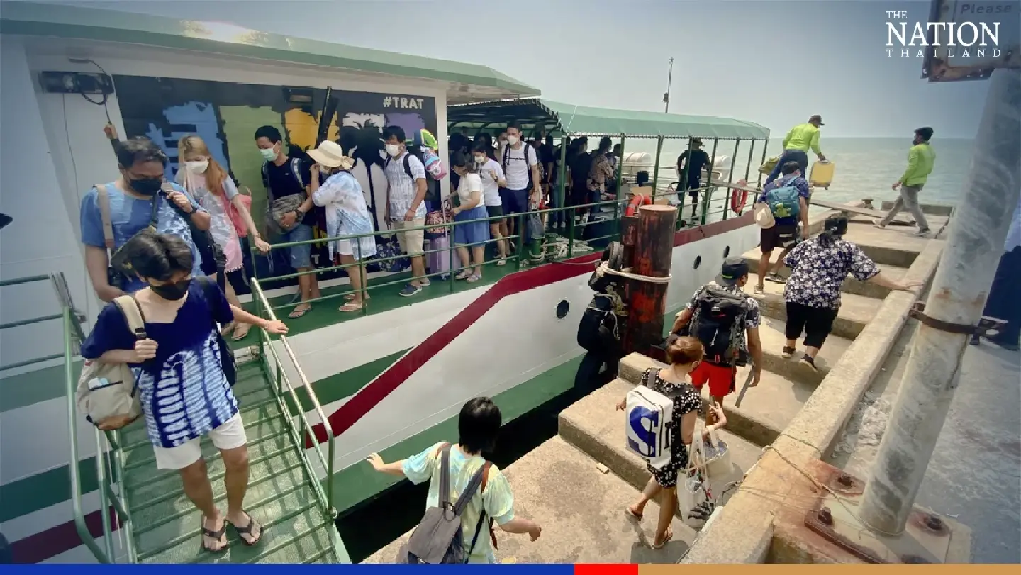 Koh Chang, Koh Mak, Koh Kut see a flood of tourists for Songkran Koh Chang, Koh Mak, Koh Kut see a flood of tourists for Songkran