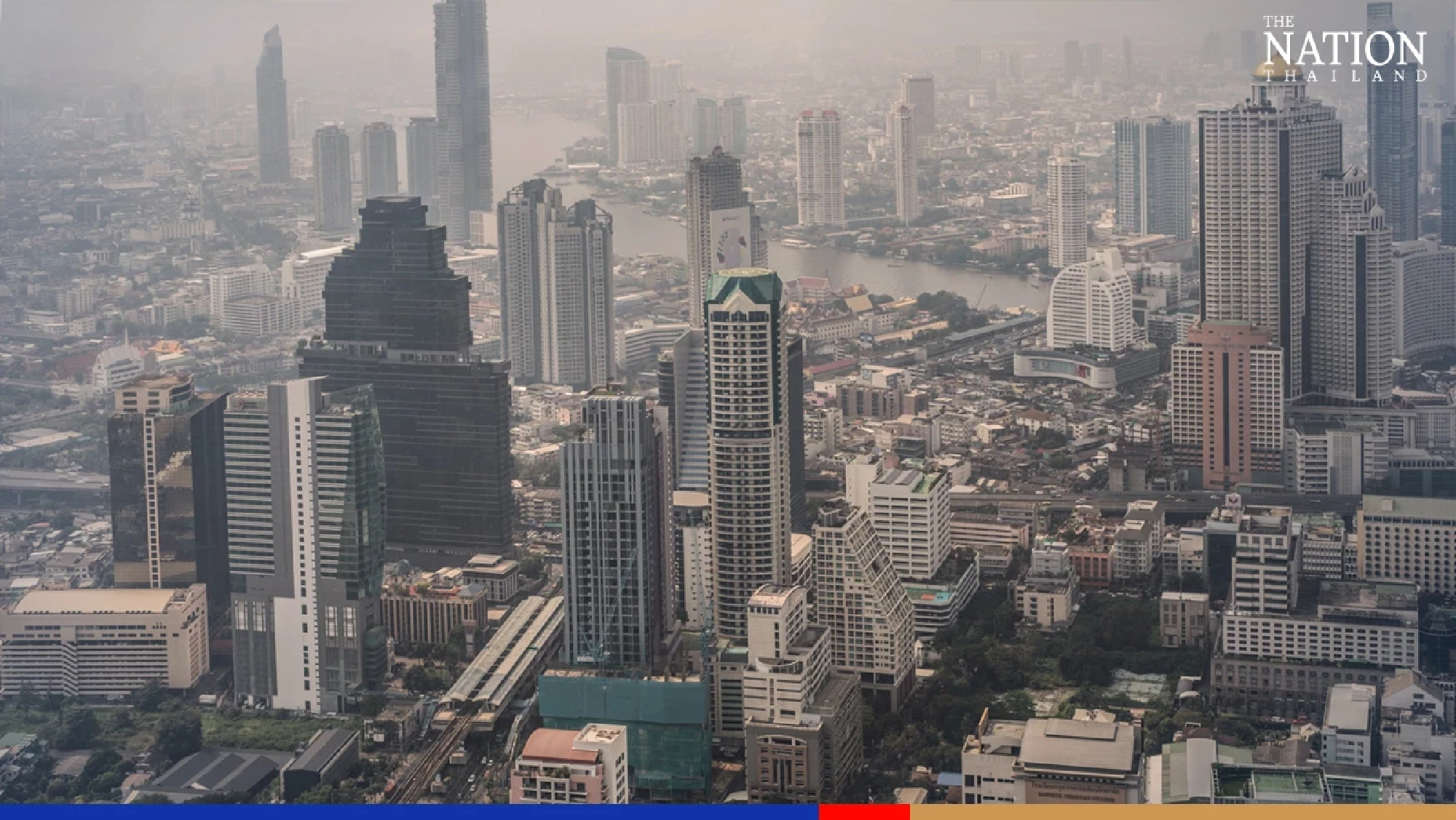 Air quality at unsafe levels in 45 provinces across Thailand on Sunday