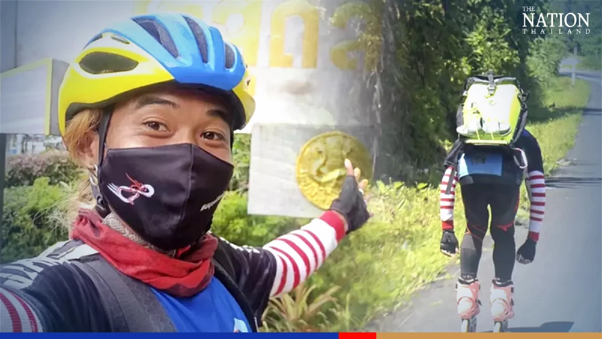 How a 25-year-old rollerbladed down the length of Thailand