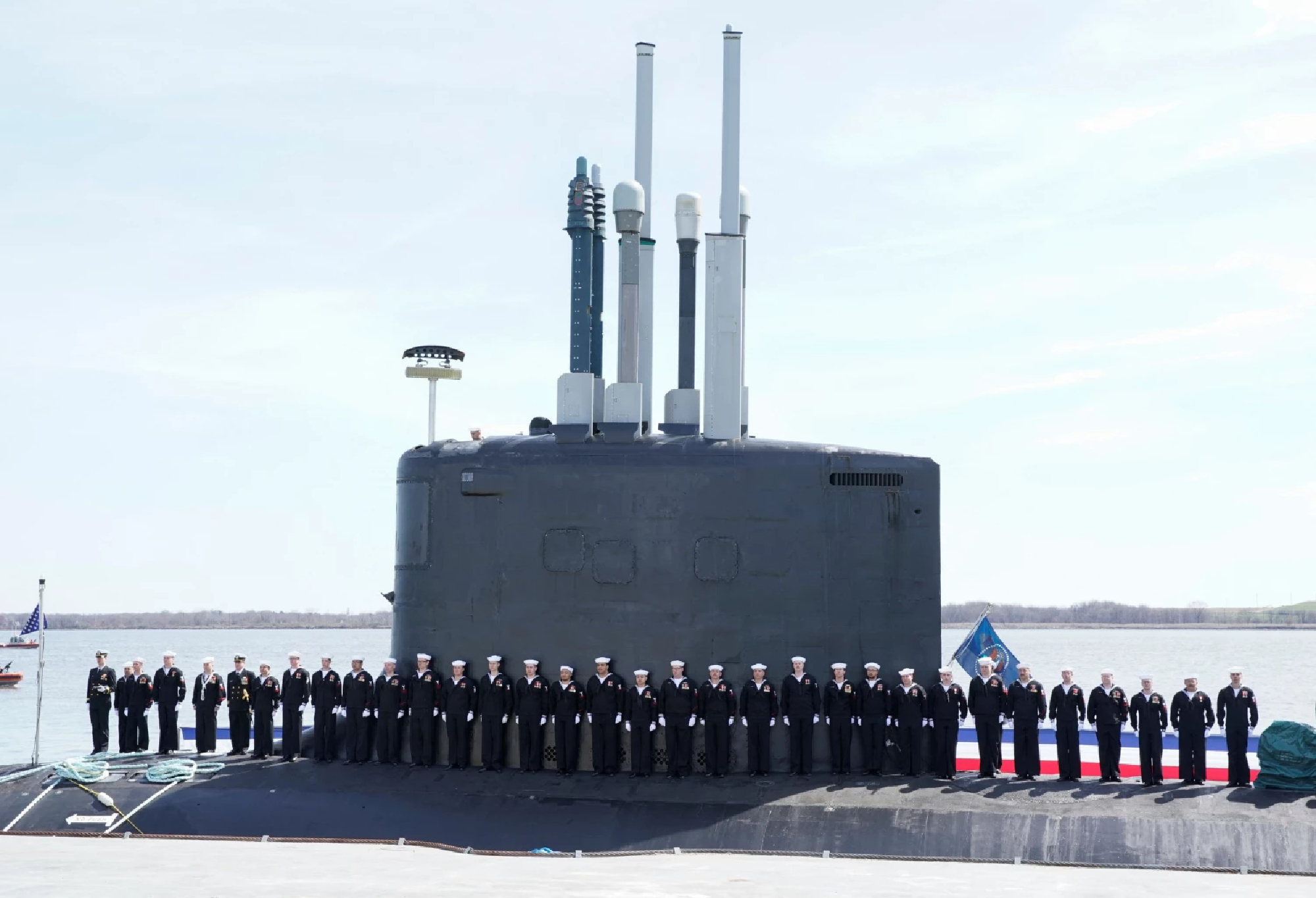 Bidens help commission newest nuclear-powered submarine