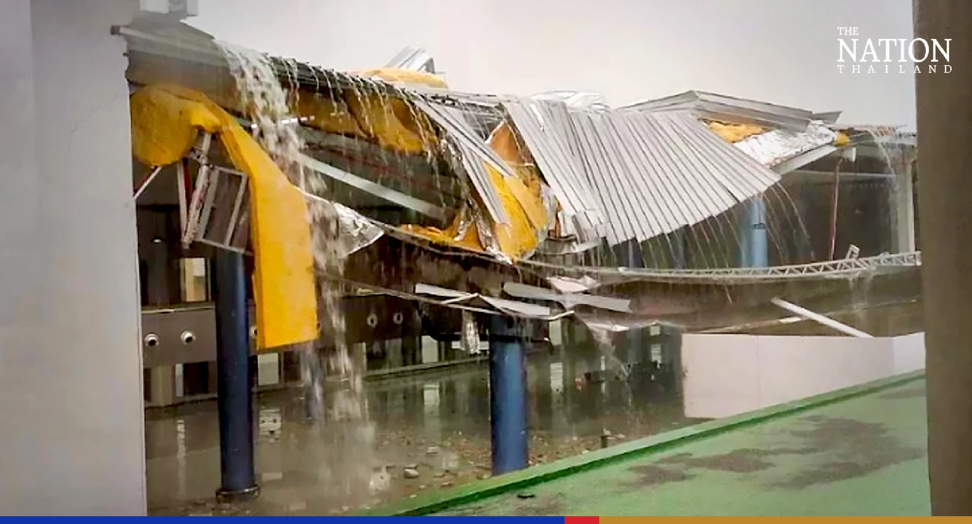 Roof collapse at Don Mueang Airport under investigation