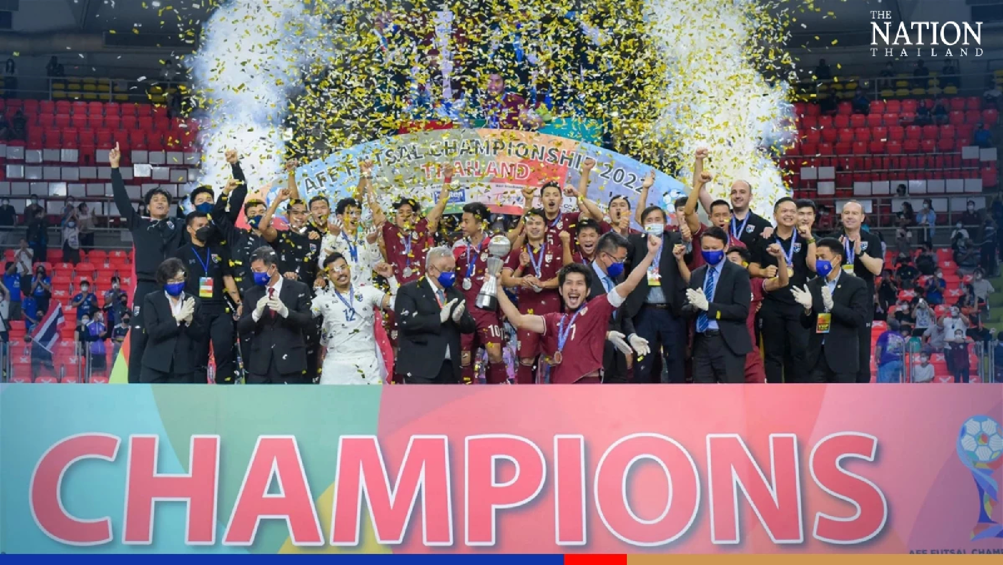 Thailand reign supreme in Southeast Asia with 16th futsal title