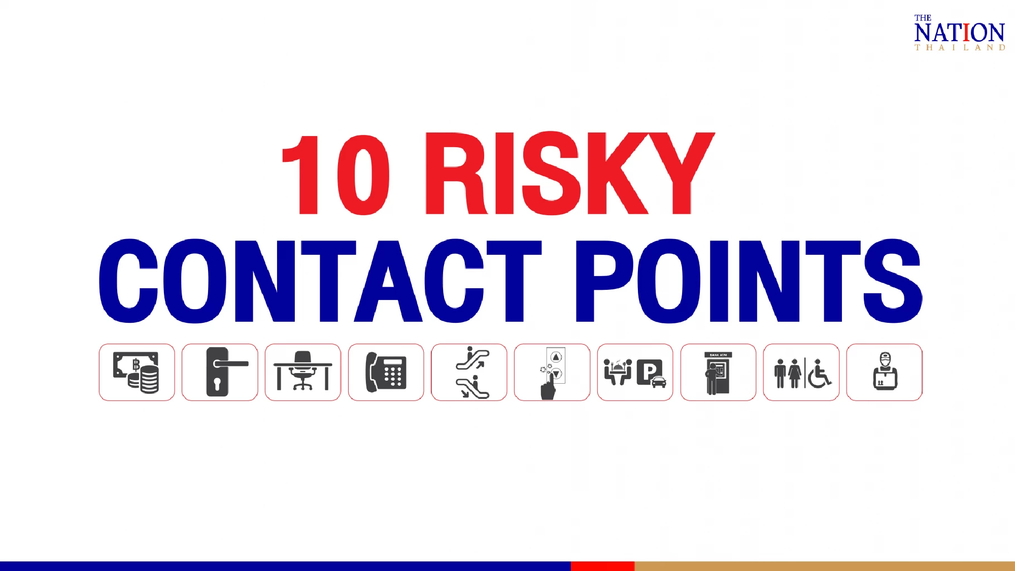 Careful what you touch, the virus may be lurking