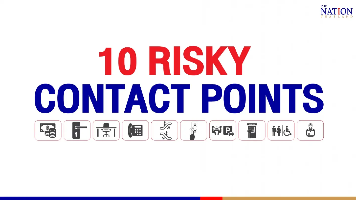 Careful what you touch, the virus may be lurking