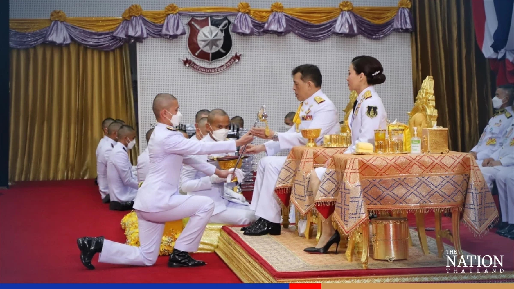 King and Queen confer graduation honours to police cadets