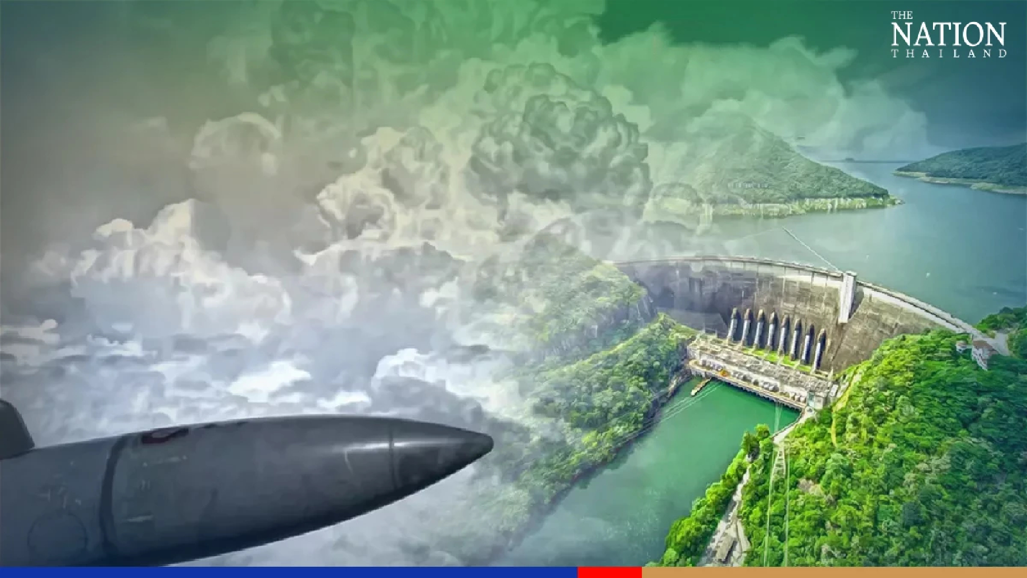 Overheated Tak gets artificial rain to refill dam, prevent forest fires