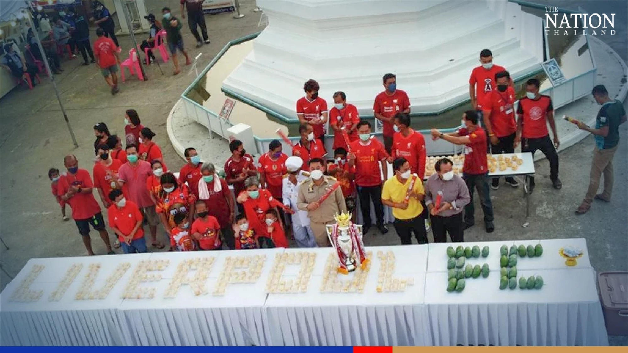 Thai fans savour Liverpool ‘EPL title’ with mango sticky rice trophy