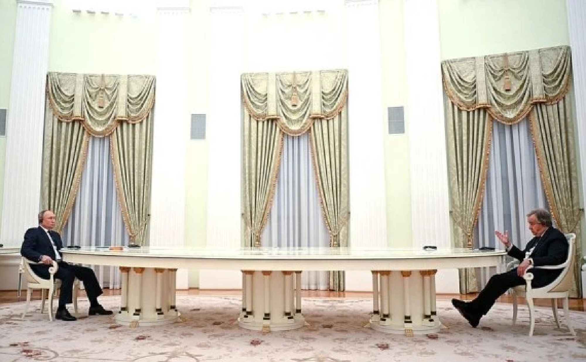 Putin, UN chief meet to discuss Ukraine