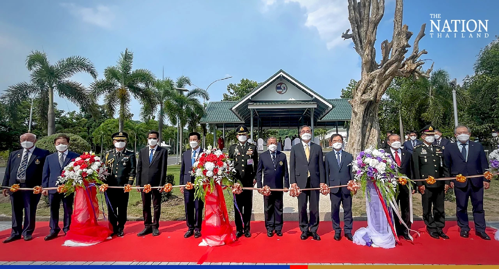 South Korean ambassador opens hall at war memorial in Chonburi