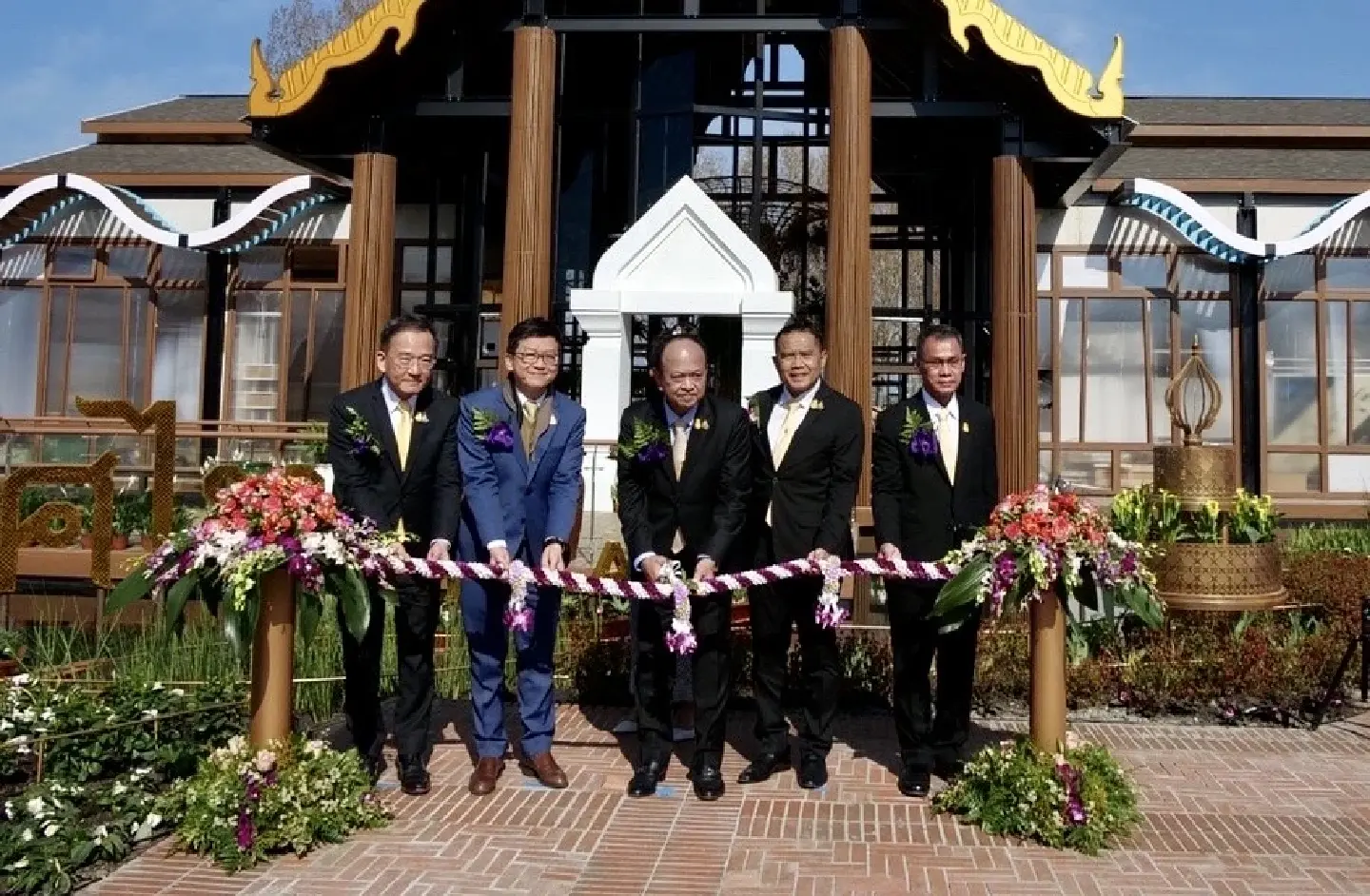 Thailand Pavilion’s Opening Ceremony, at The International Horticultural Expo