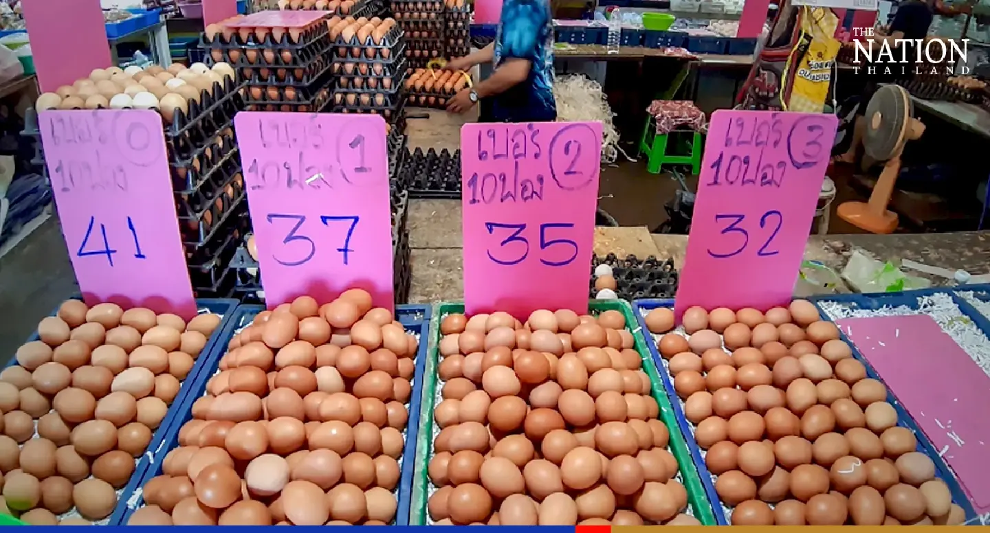 Egg price hiked as cost-of-living crisis bites in Thailand Egg price hiked as cost-of-living crisis bites in Thailand