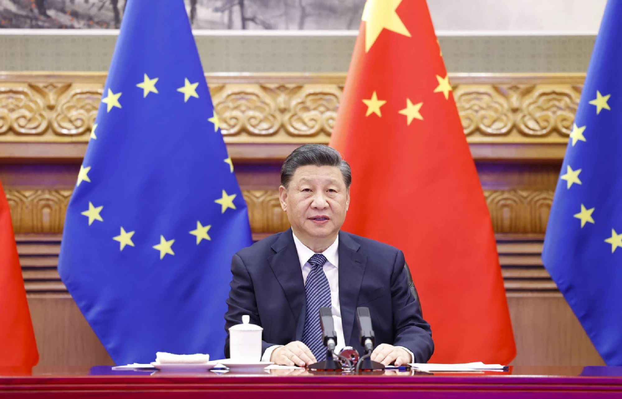 Xi asks EU to adopt independent China policy