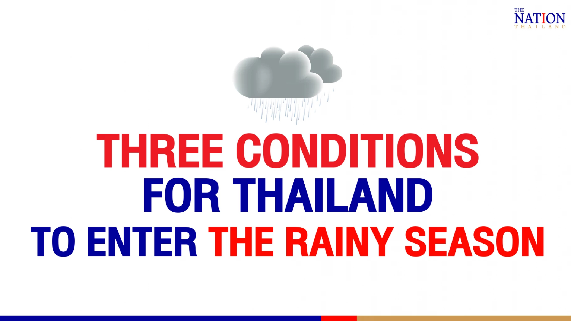 Country to be hit by thunderstorms from Friday to May 5