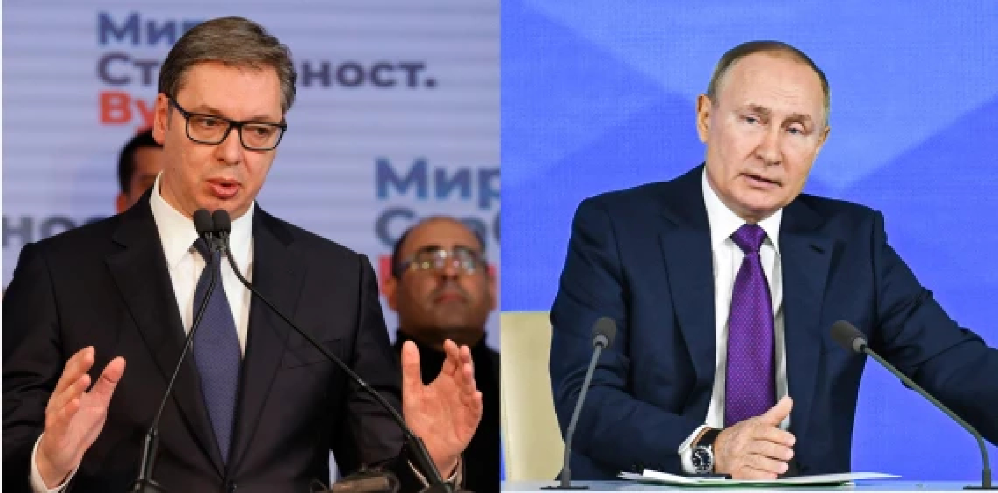 Russian, Serbian presidents vow to strengthen ties