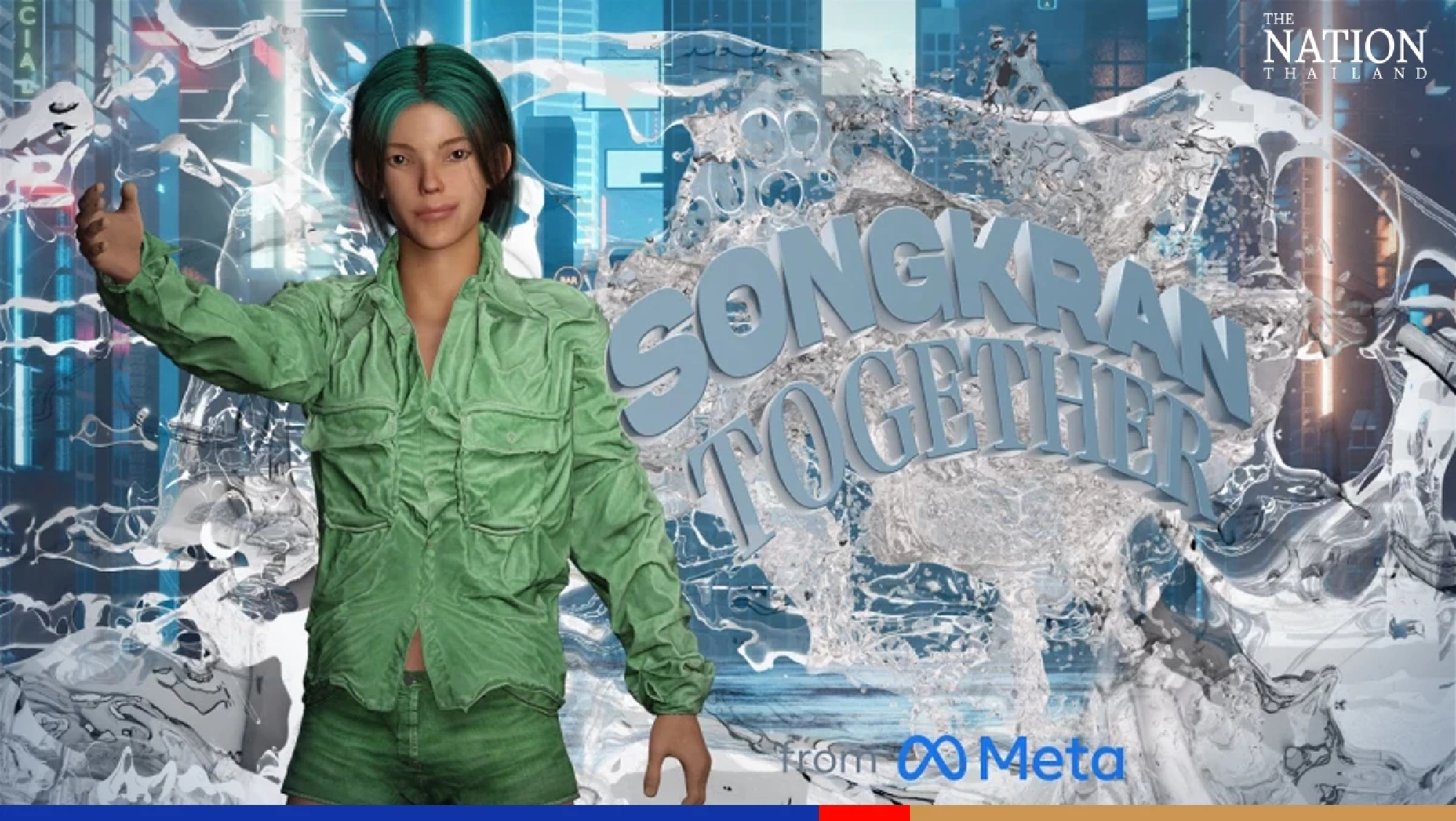 Splash water virtually on Facebook, Instagram this year