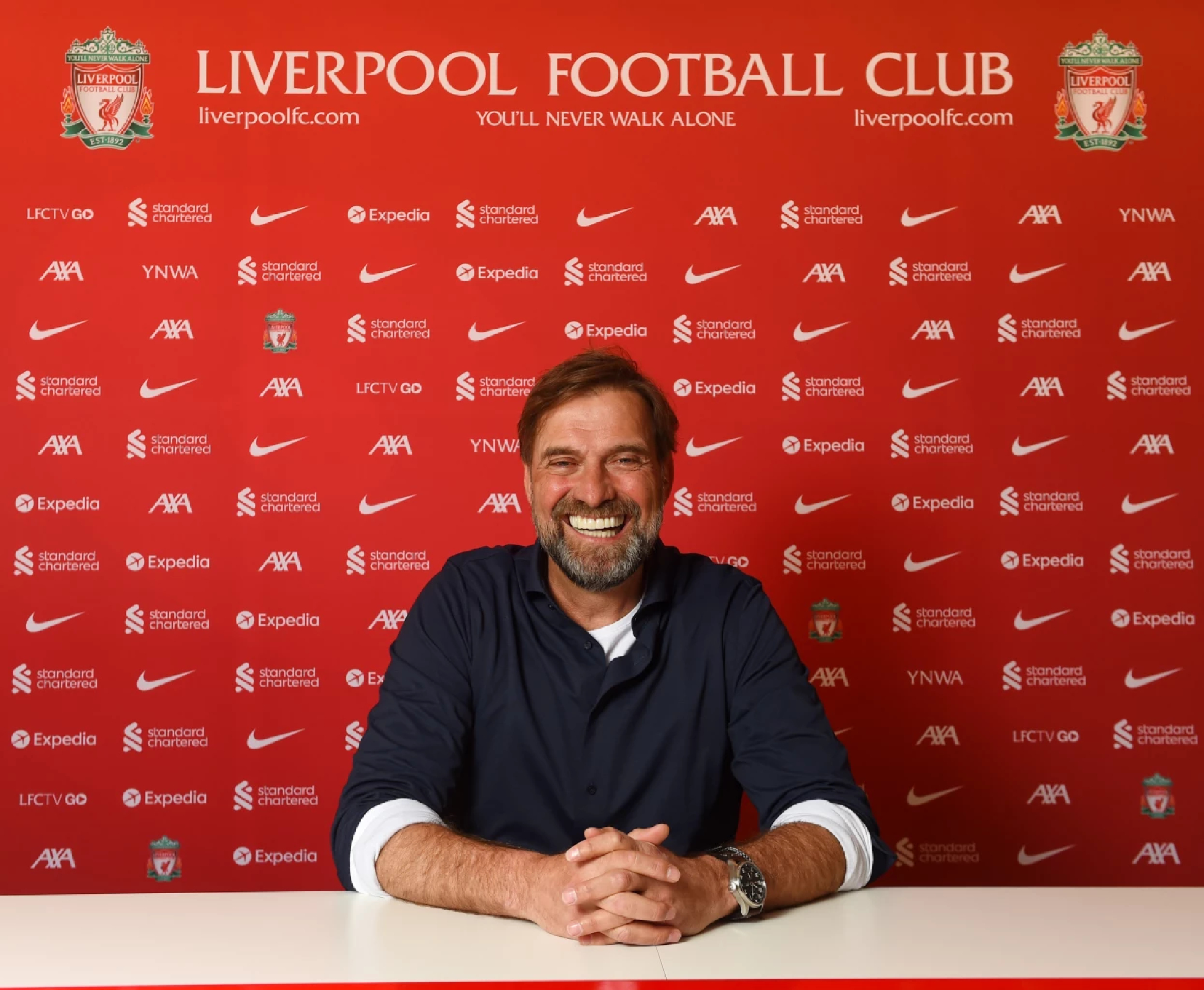 Jürgen Klopp signs new contract with Liverpool FC
