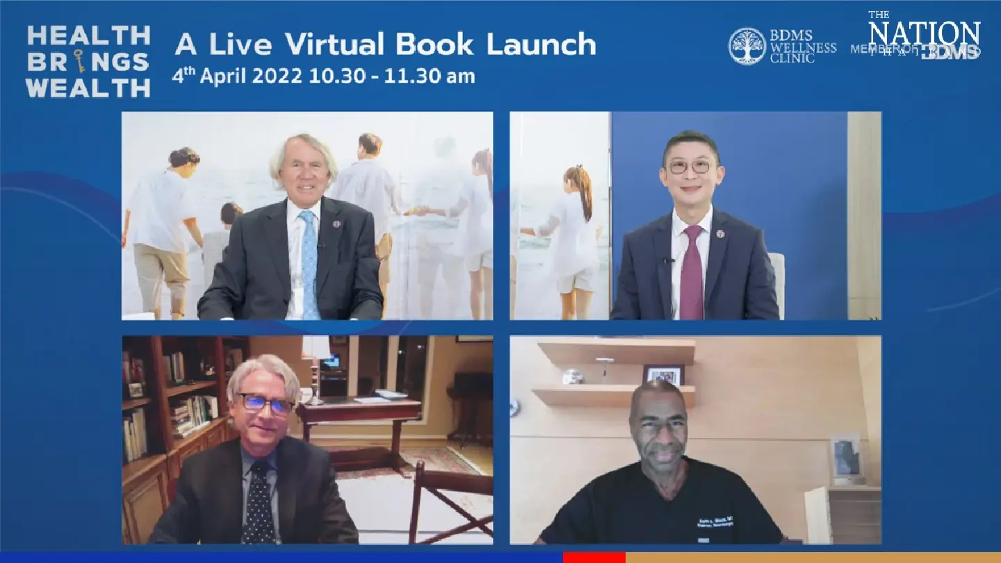 World-renowned health specialists reveal secrets of “Health Brings Wealth" World-renowned health specialists reveal secrets of “Health Brings Wealth"
