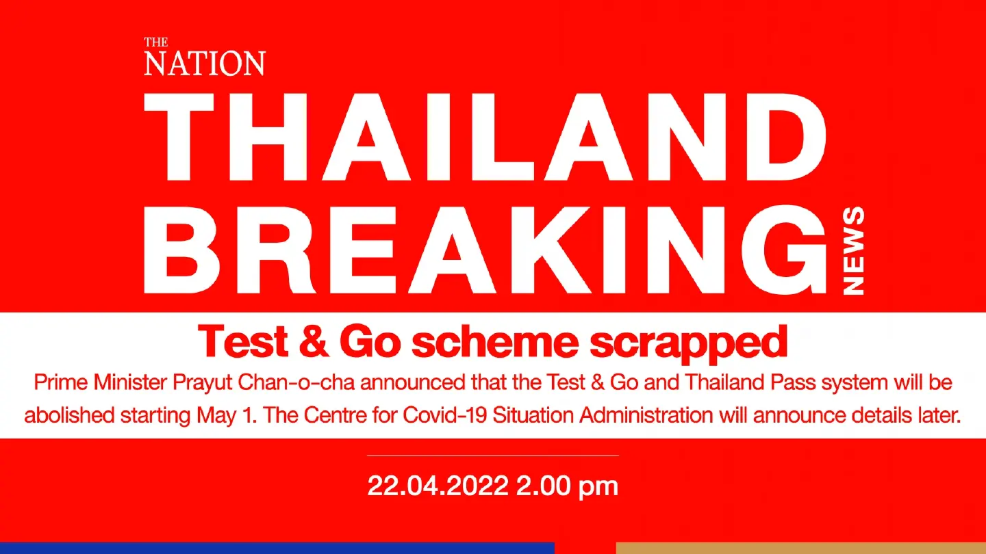 Breaking News: Test & Go scheme scrapped