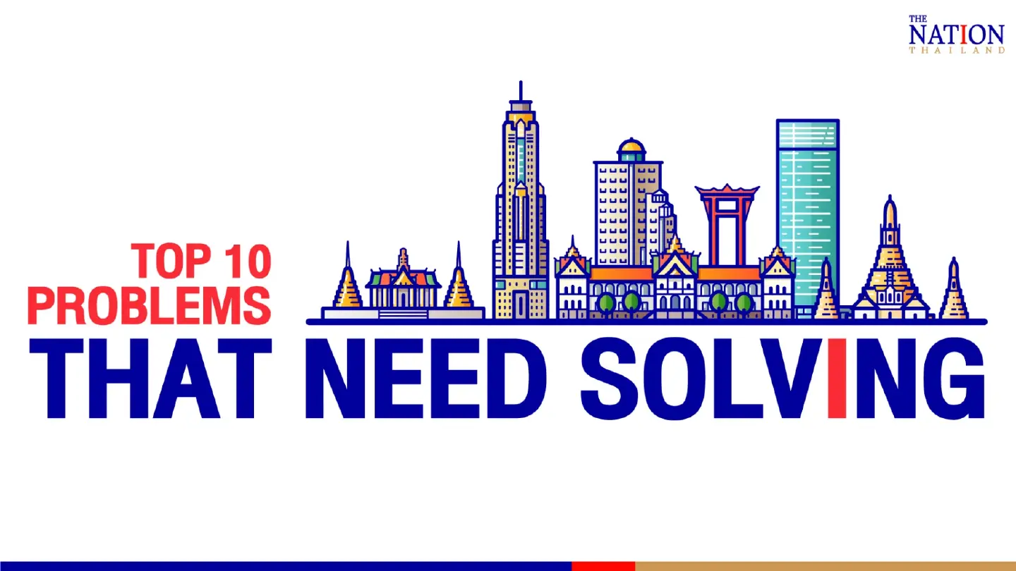 Top ten problems Bangkokians would like the new governor to solve