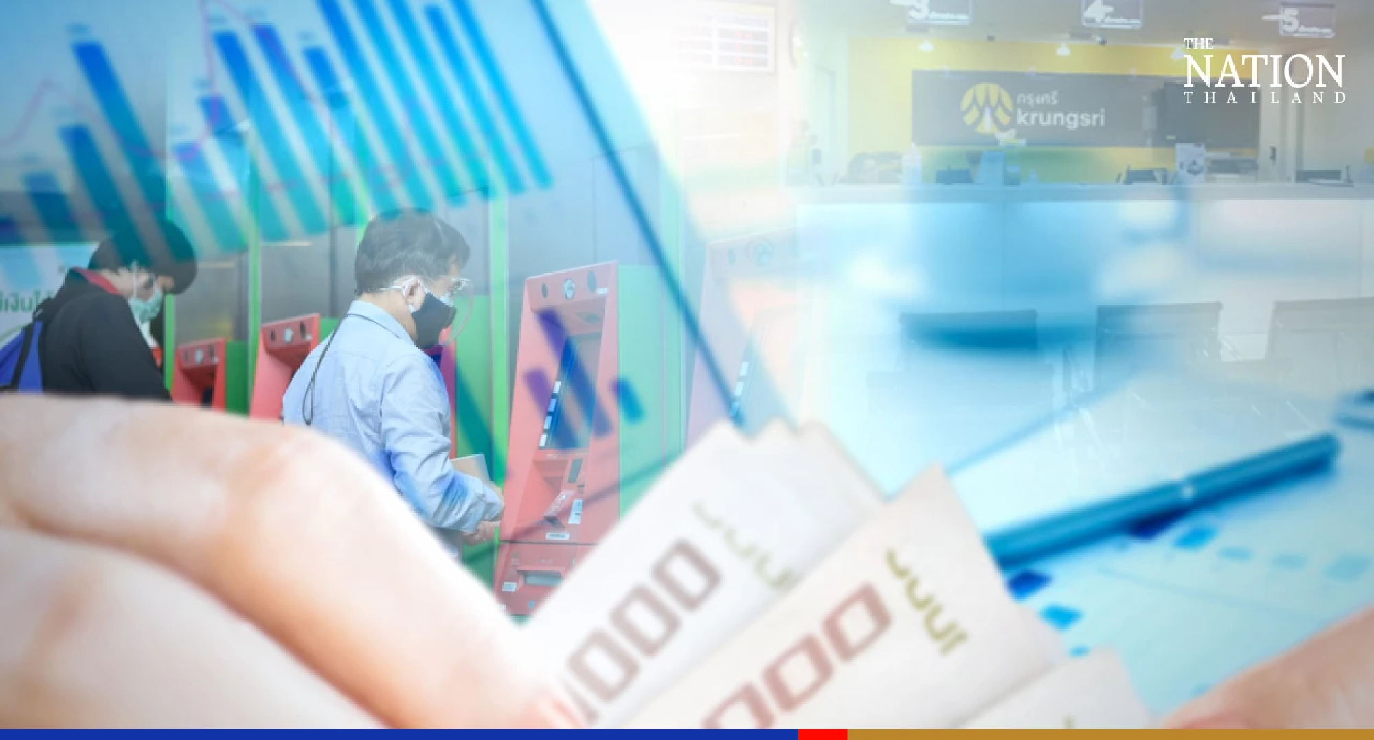 Over 800 Thai bank branches shuttered during past year