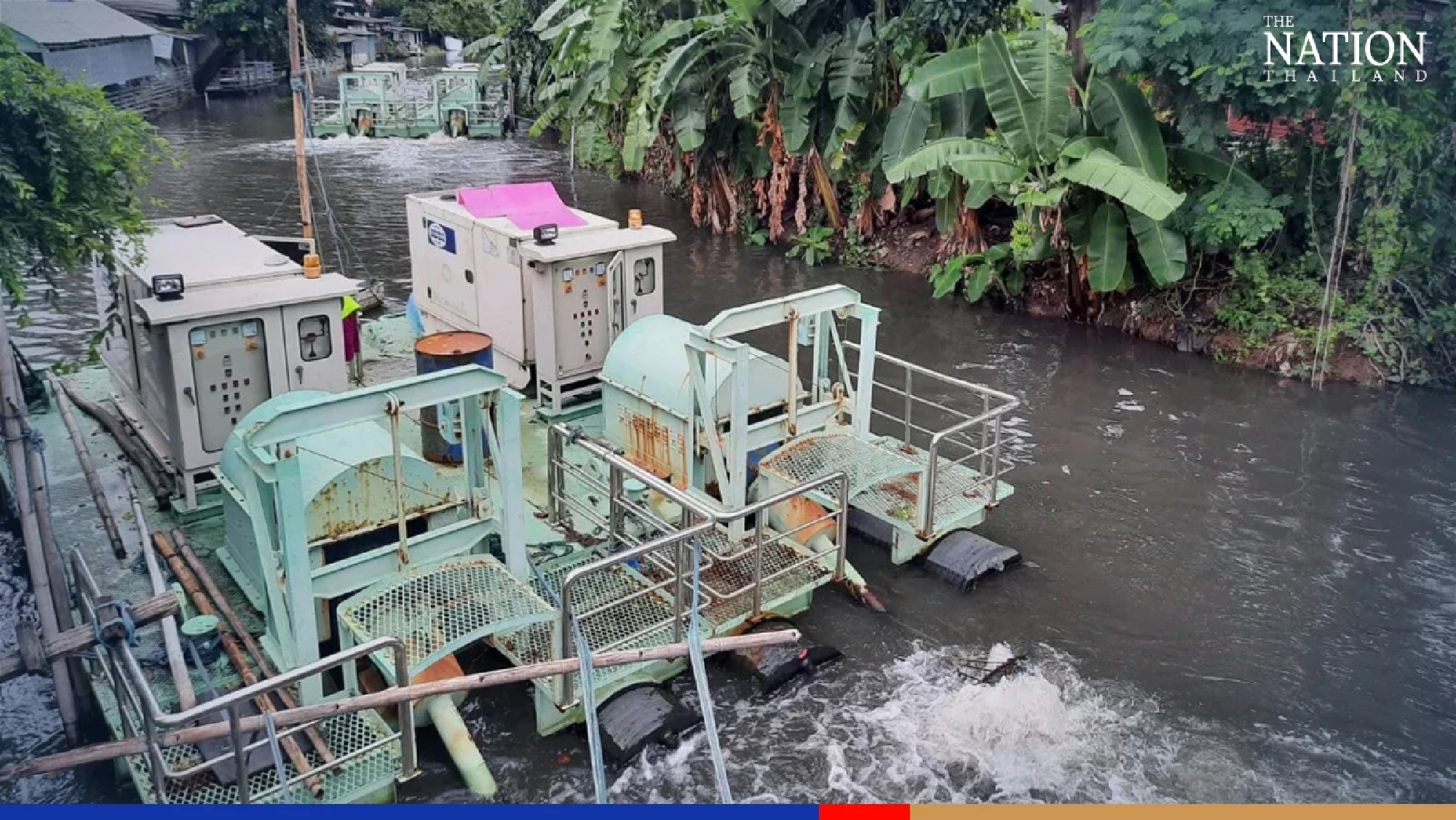 BMA installs pumps in canals as Bangkok gets ready for rainy season