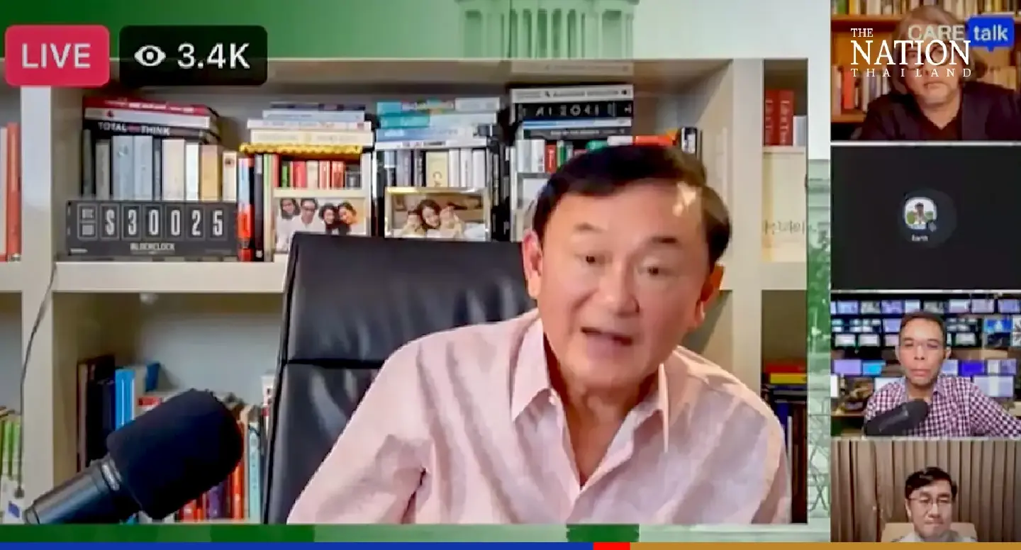 Thaksin: Buying votes in next general election won’t work Thaksin: Buying votes in next general election won’t work