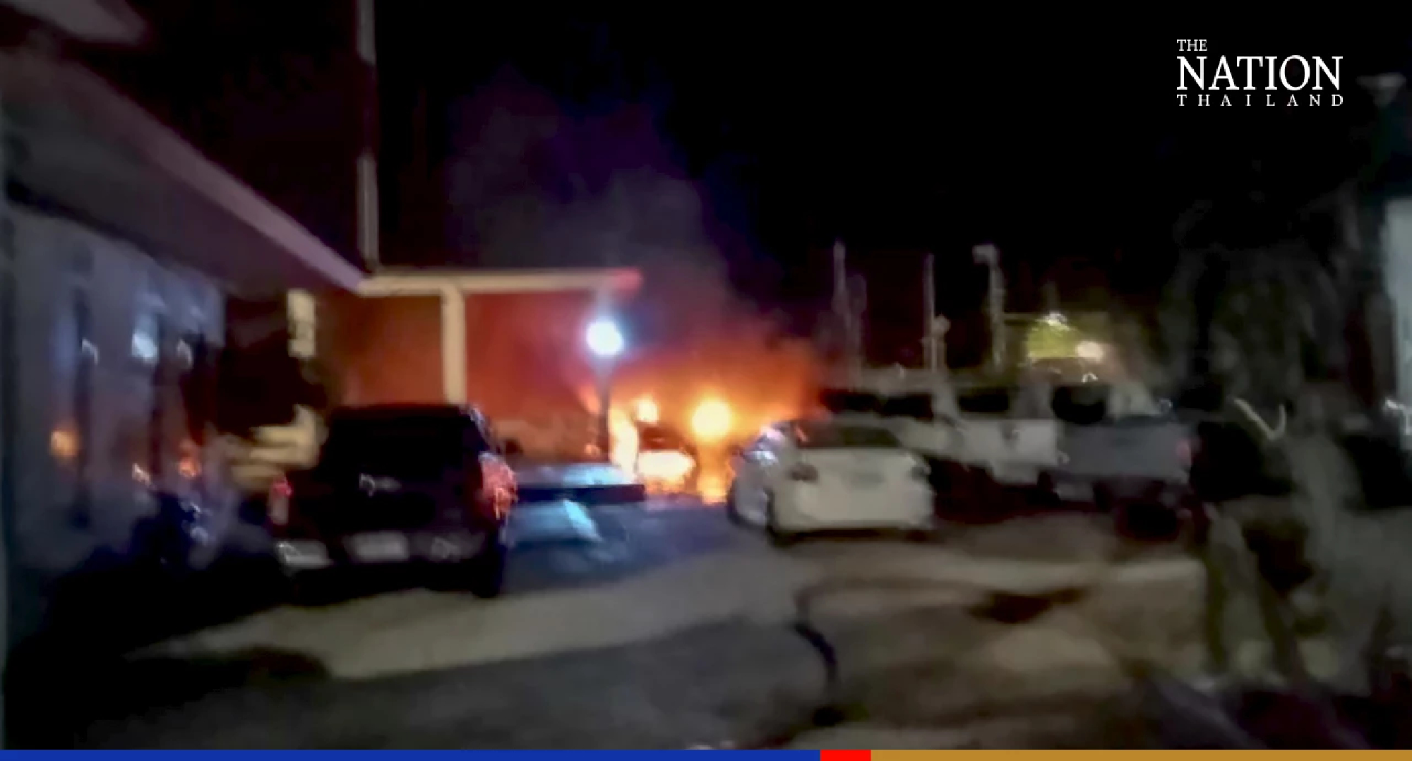 Three injured as insurgents attack marine police station in Narathiwat