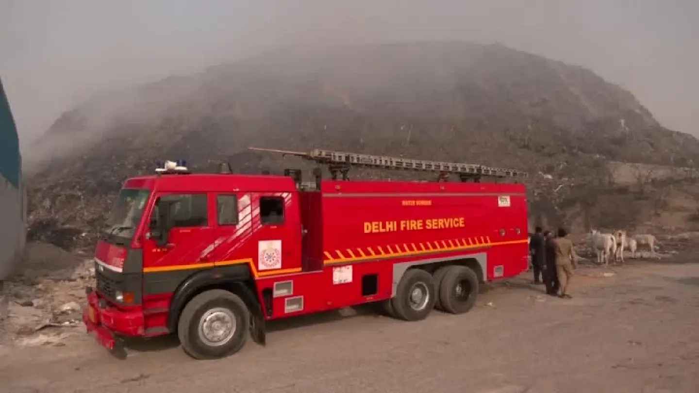 Residents demand action as Delhi landfill fire burns for seventh day