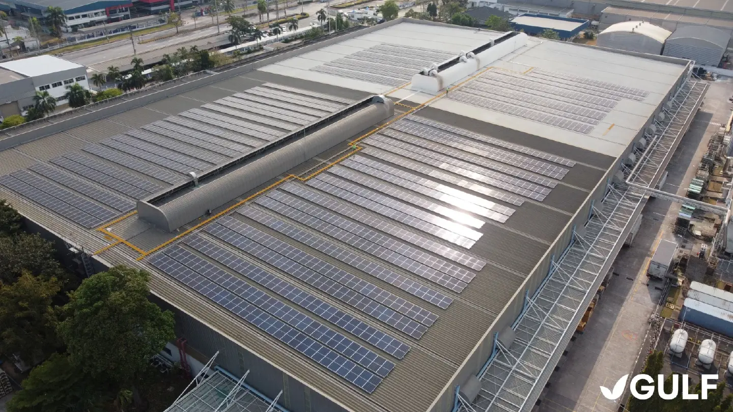 GULF joins forces with SCG to operate solar energy business GULF joins forces with SCG to operate solar energy business