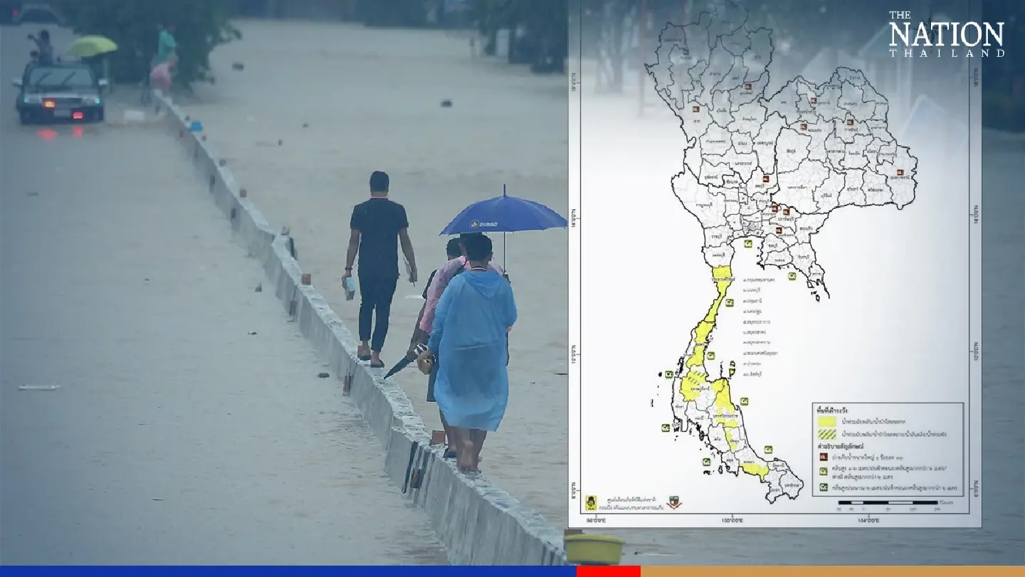 Hua Hin, Koh Samui on flood alert as storms hit South