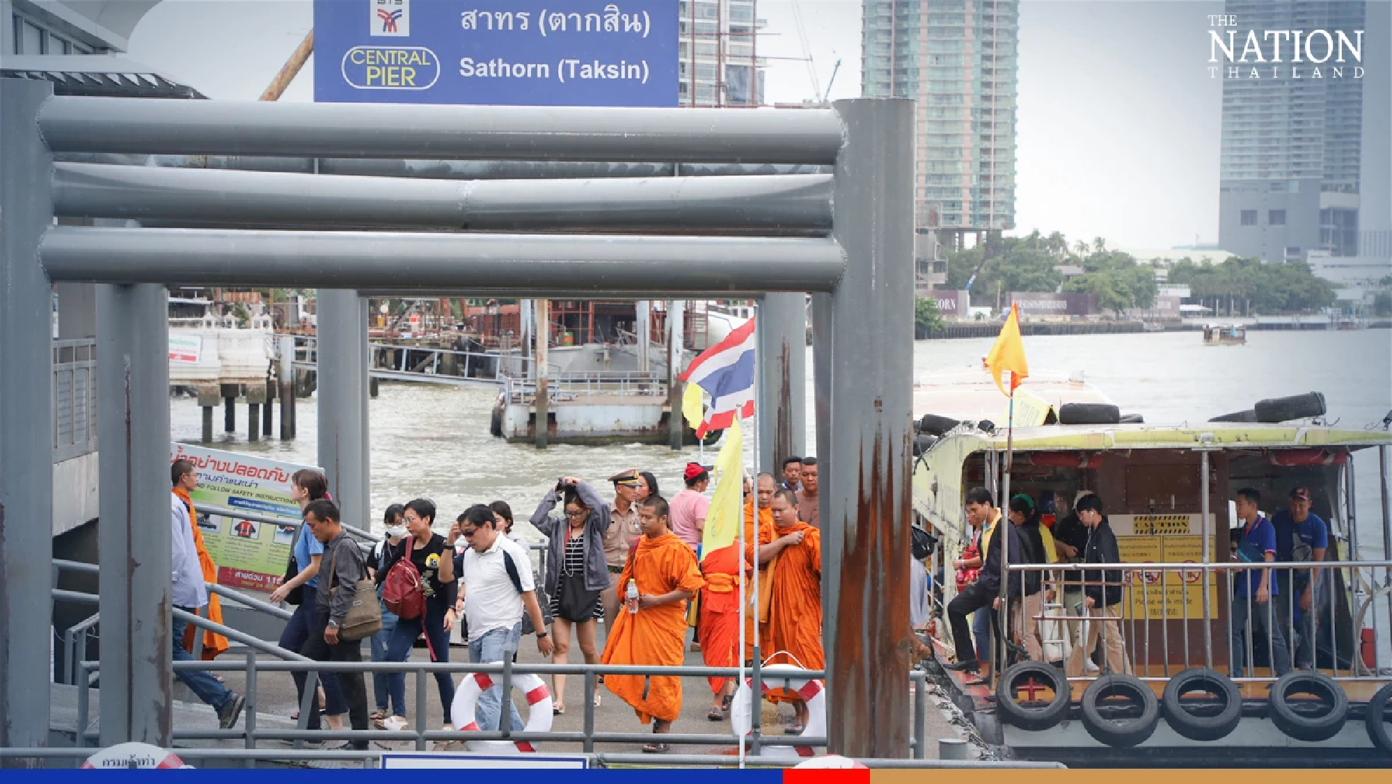 Bangkok cross-river ferry fares to rise by 0.5 baht from Wednesday