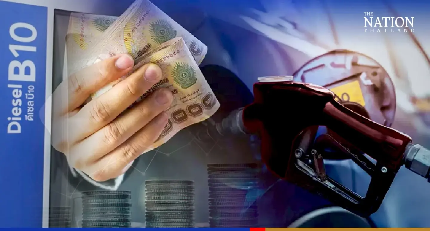 Diesel price capped at THB32 per litre this week