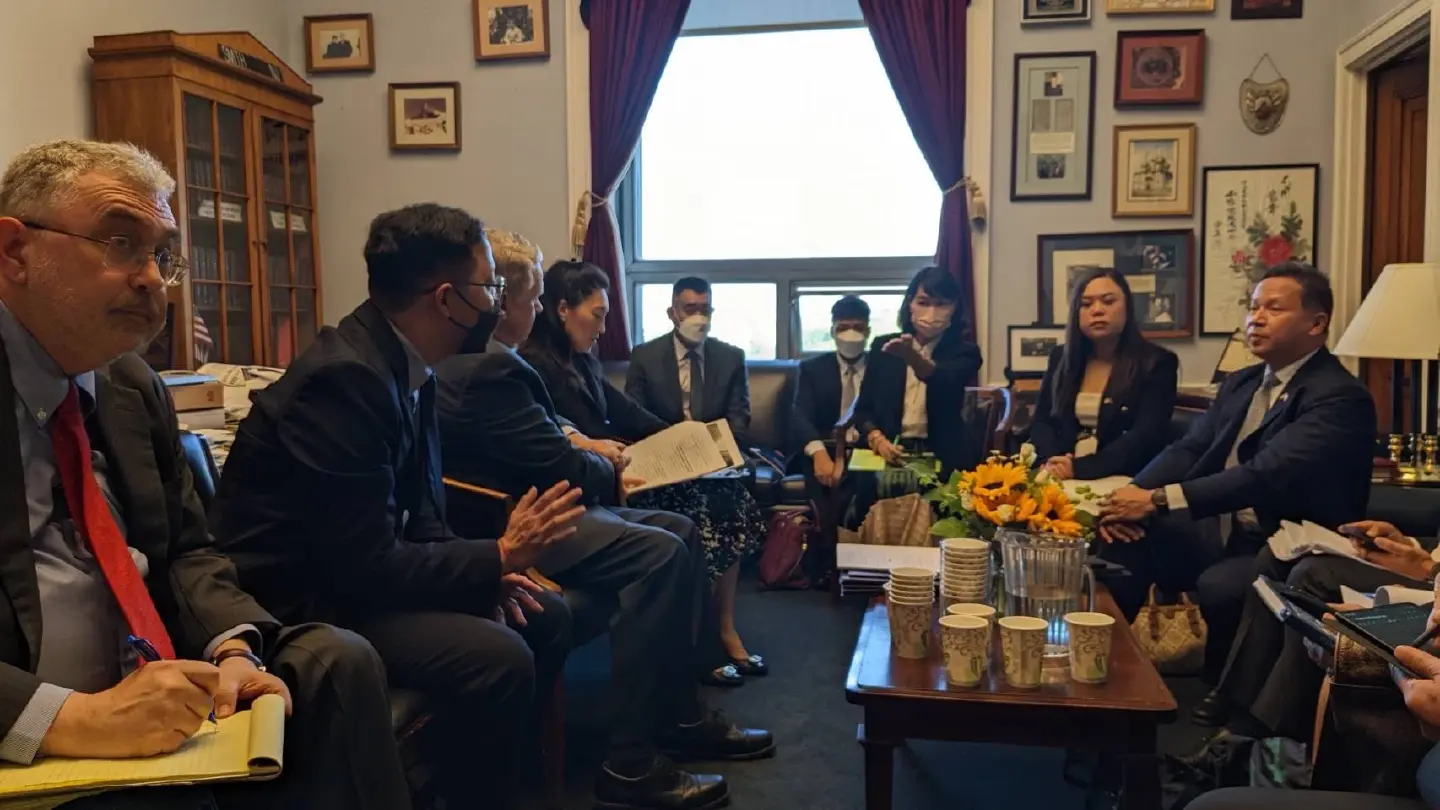 Department of American and South Pacific Affairs leads a Thai delegation to the US to strengthen anti-human trafficking and forced labour cooperation Department of American and South Pacific Affairs leads a Thai delegation to the US to strengthen anti-human trafficking and forced labour cooperation