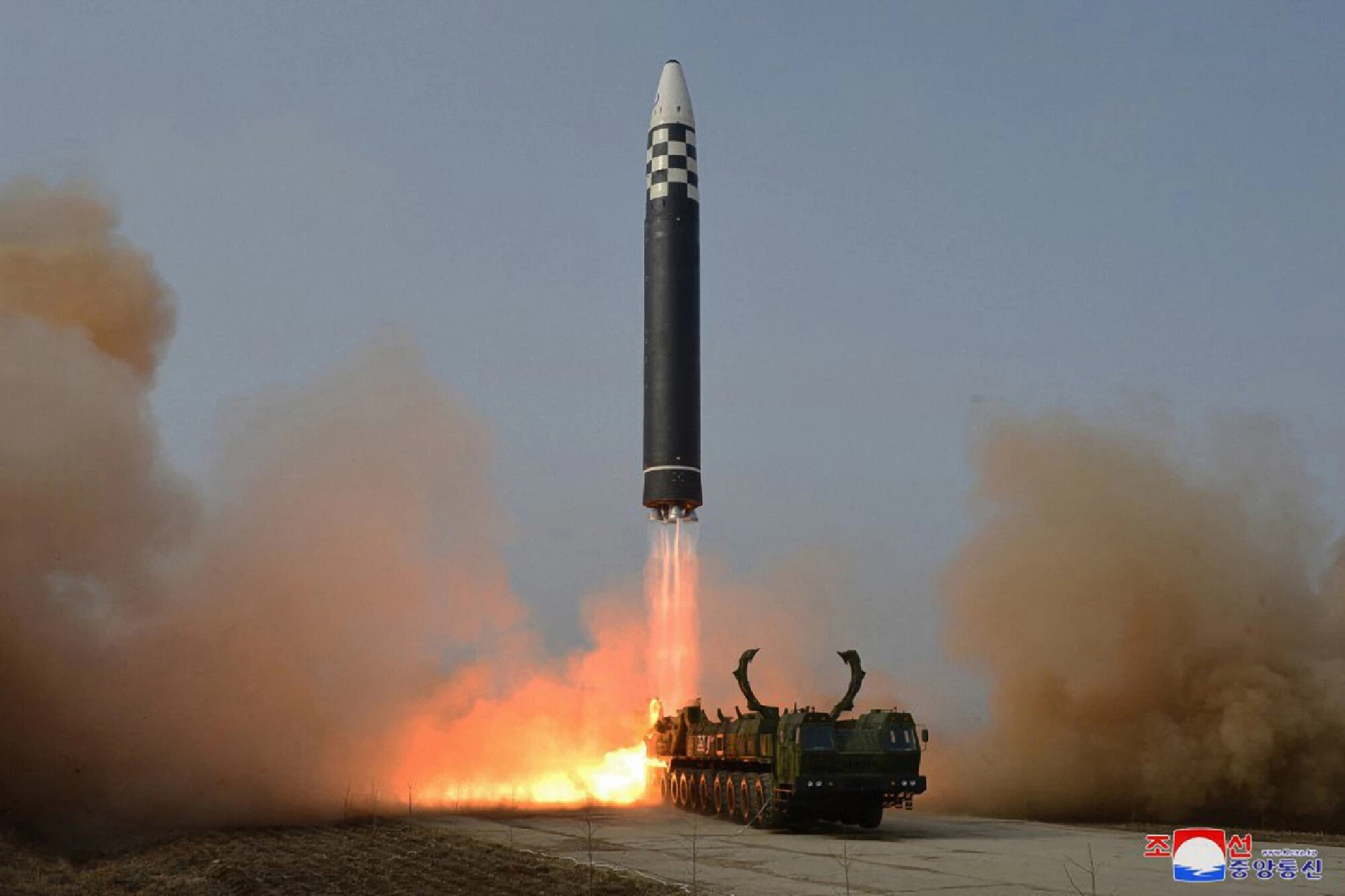 NK fires ballistic missile in 16th show of force this year