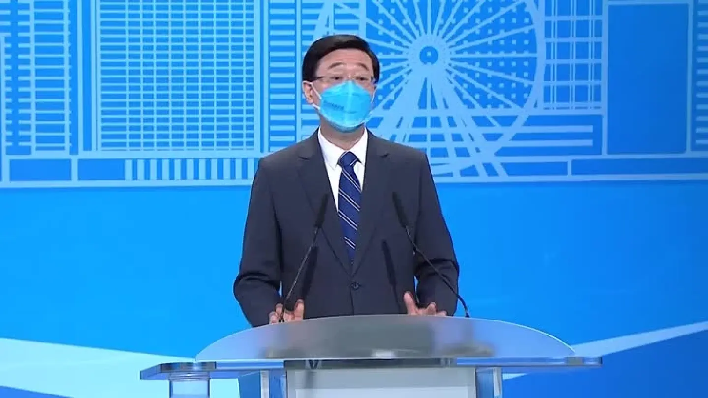 HK only contender in leadership election stresses importance of 'rule of law'