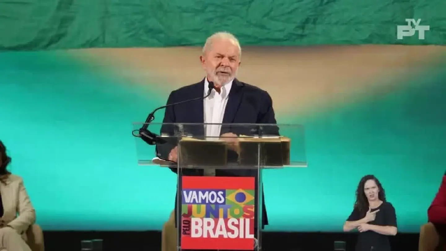 Brazil's Lula launches presidential candidacy for 2022 election Brazil's Lula launches presidential candidacy for 2022 election