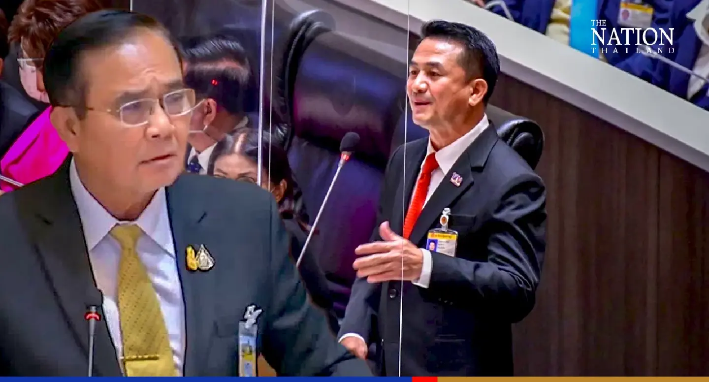 Opposition hopes ‘killing’ 2023 budget bill will ‘kill’ Prayut govt Opposition hopes ‘killing’ 2023 budget bill will ‘kill’ Prayut govt