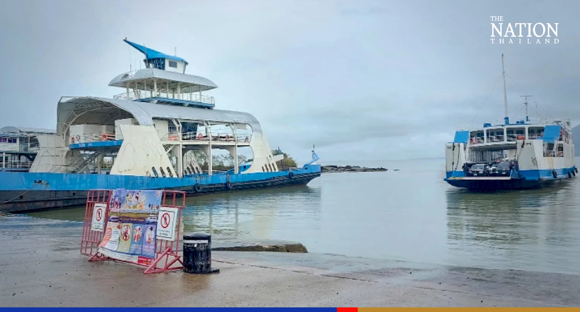 Few ferries heading to Koh Chang due to low tide