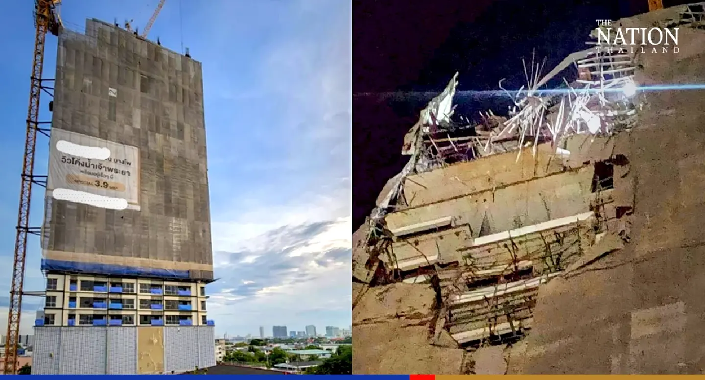 1 killed, 5 injured in bizarre accident at Bangkok construction site