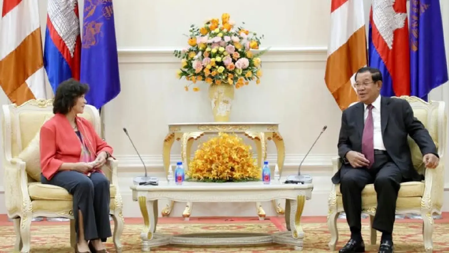 Hun Sen, UN envoy together look for ways of tackling Myanmar crisis