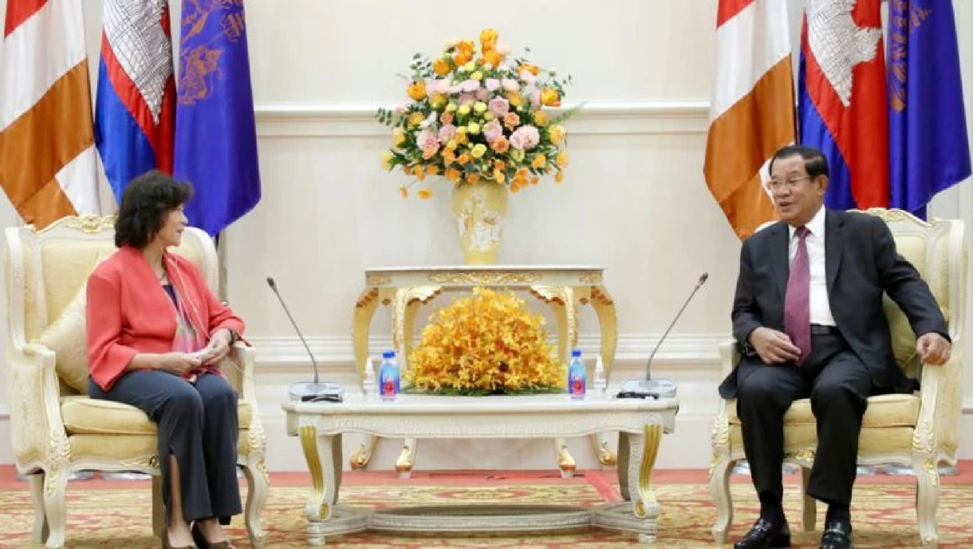 Hun Sen, UN envoy together look for ways of tackling Myanmar crisis