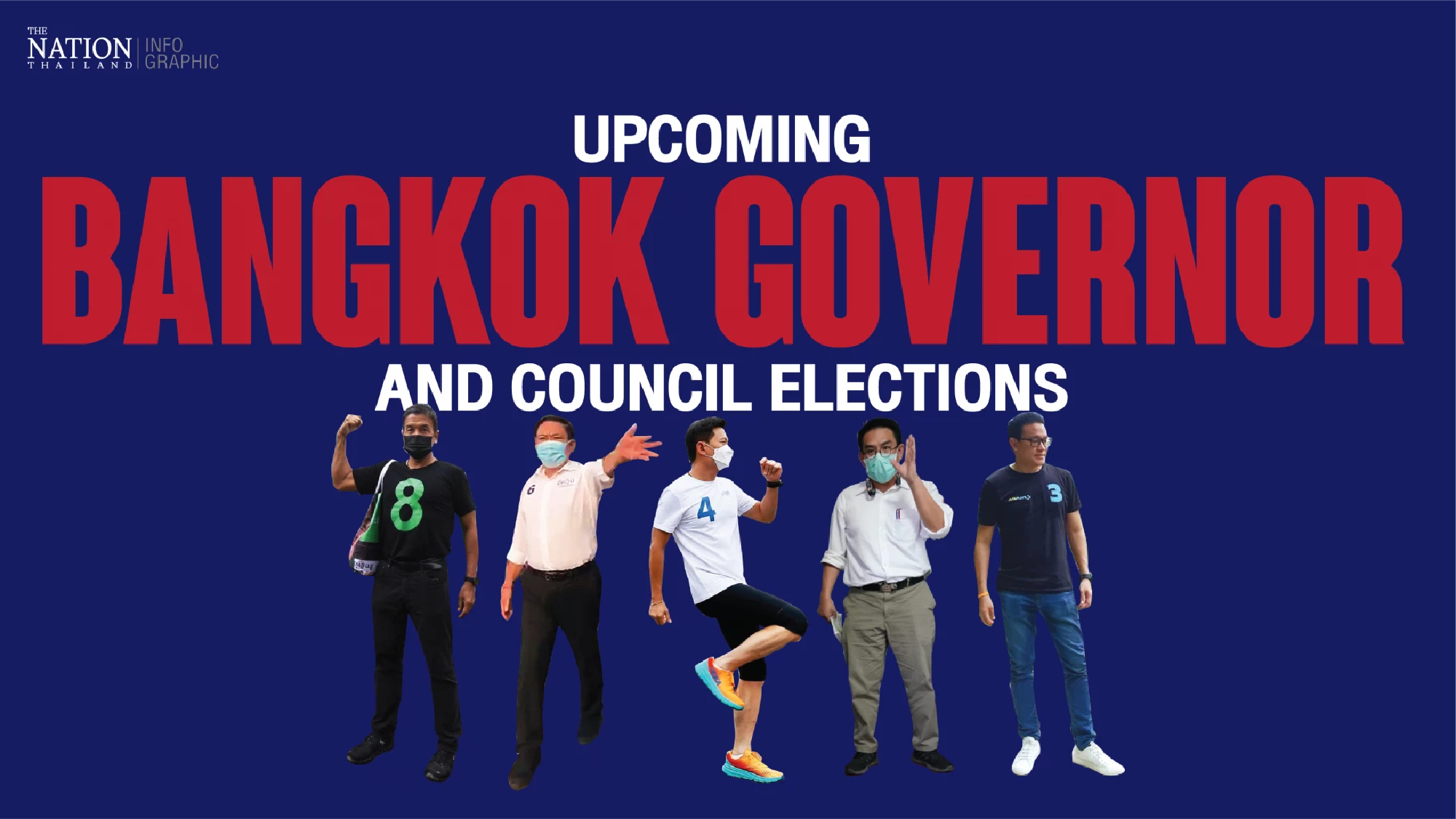 Key quotes of leading Bangkok governor candidates