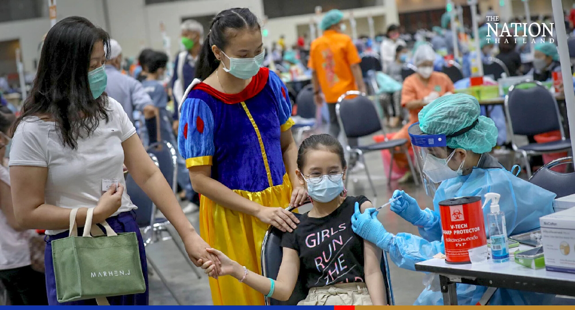 Bangkok in 9-day race to get kids vaccinated for new school year