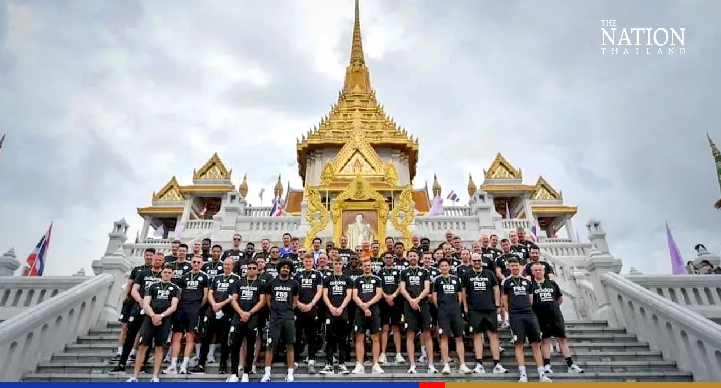 Leicester City footballers jet into Thailand for relaxation, temple visit Leicester City footballers jet into Thailand for relaxation, temple visit