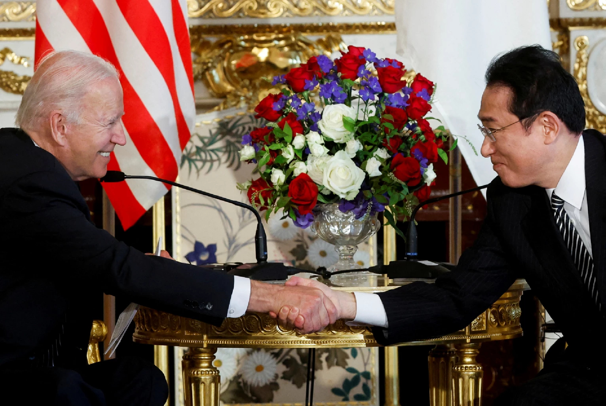 Biden hopes U.S.-Japan alliance will be "positive force" in the world