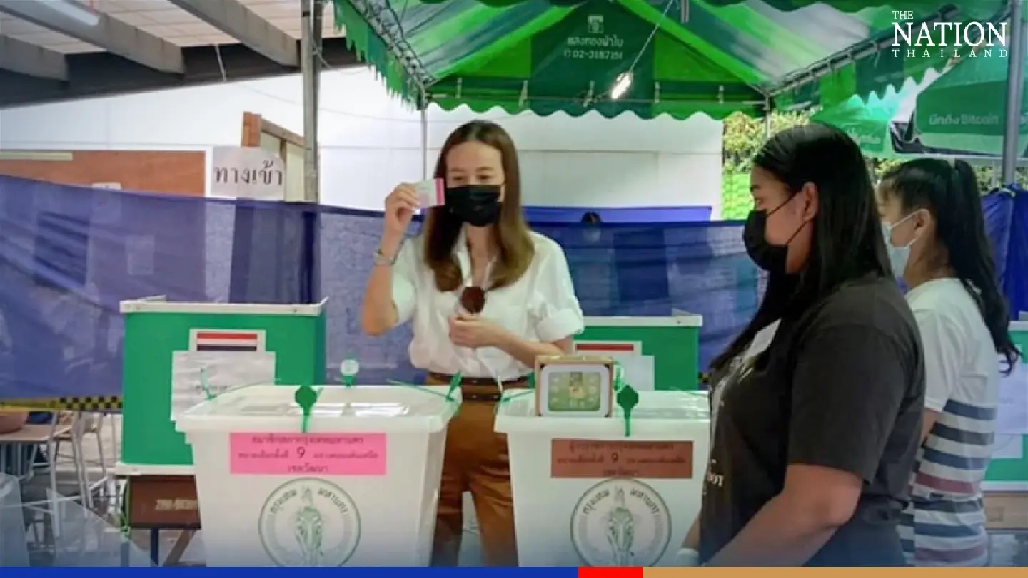 Madam Pang in Bangkok vote ahead of Thailand's SEA Games football final