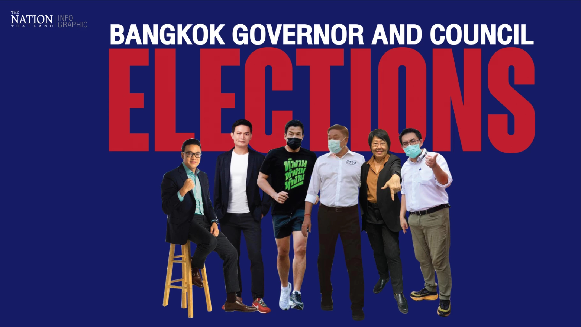 2022 Bangkok gubernatorial and council elections by the Numbers