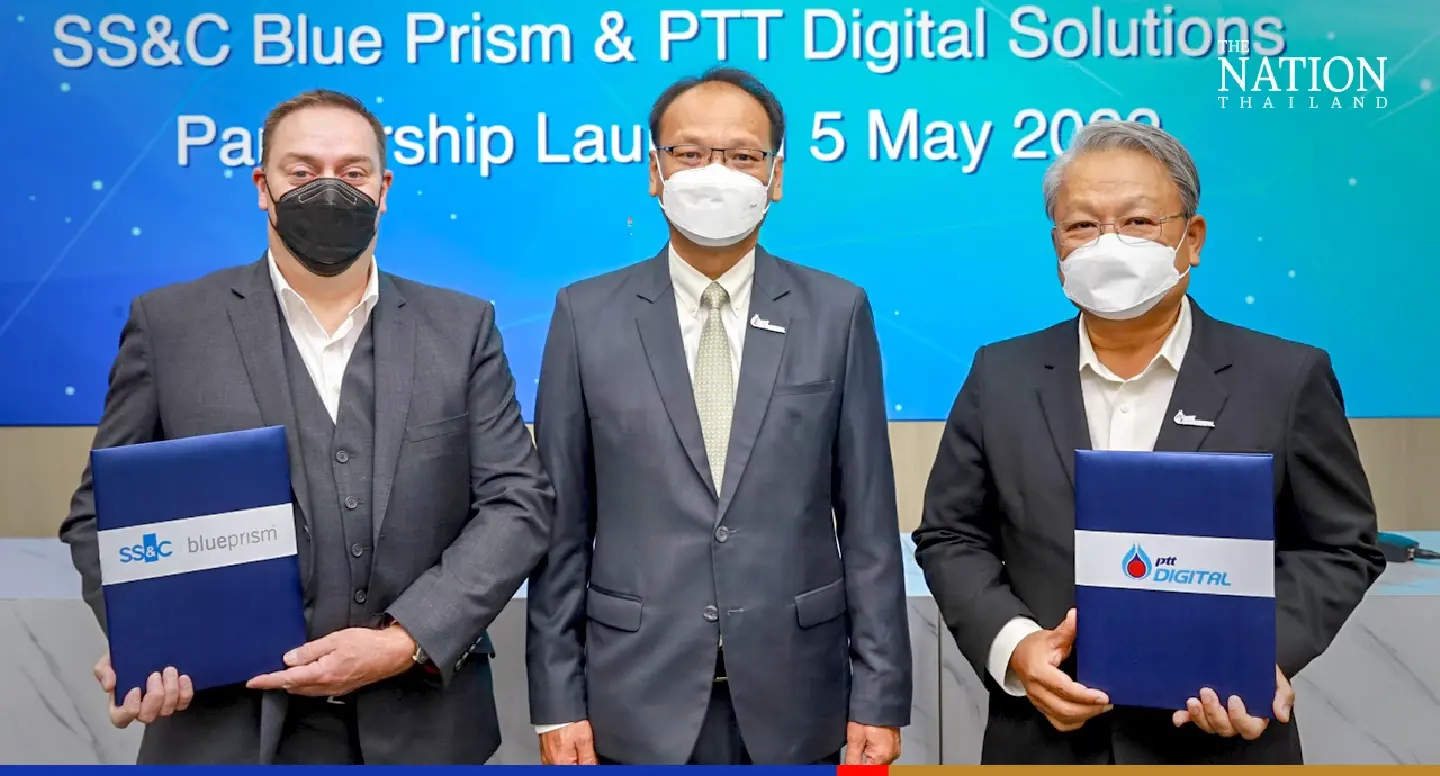 SS&C ties up with PTT Digital to help SMEs adopt intelligent process automation